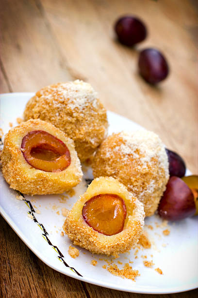 istock Dumplings with plums - sweet pleasure 510265959