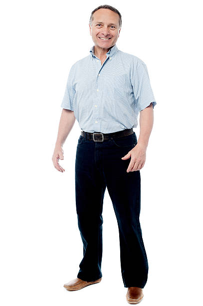 istock Happy mature man isolated over a white 510267197