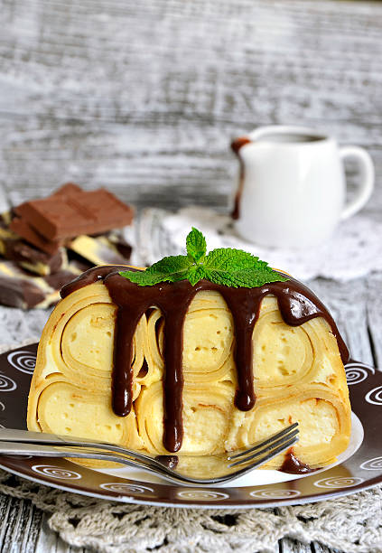 istock Casserole from flapjacks with ricotta. 510285091