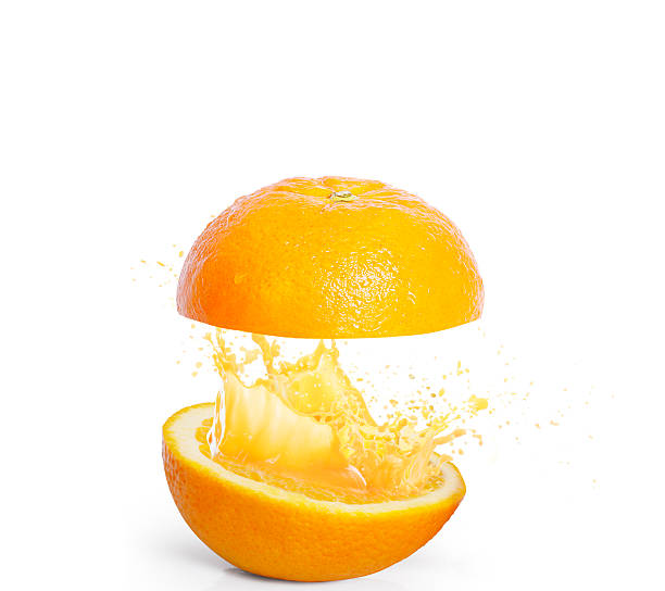 istock Orange juice splashing 510288173
