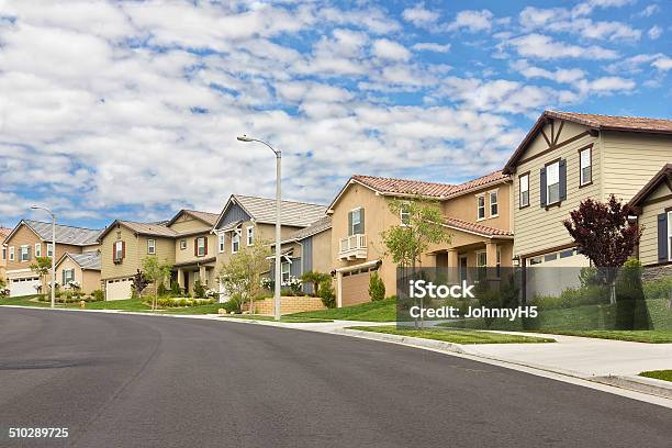 Suburb Homes Stock Photo - Download Image Now - House, Residential District, Community