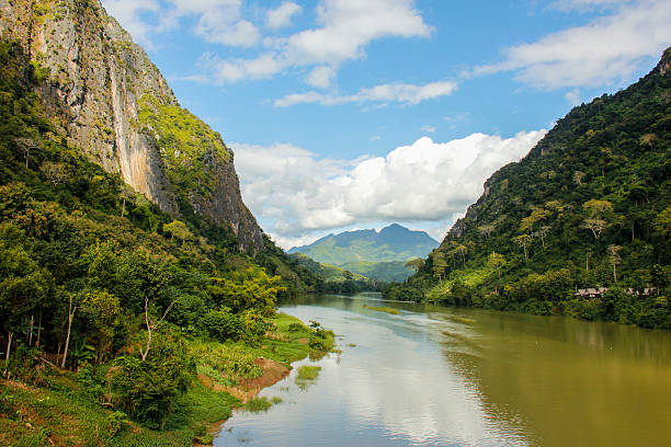 istock River in Nong Khiaw 510302564