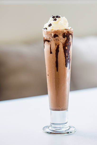 istock chocolate milk shake with whipped cream 510304442