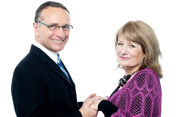 istock Beautiful elderly couple in love 510304557