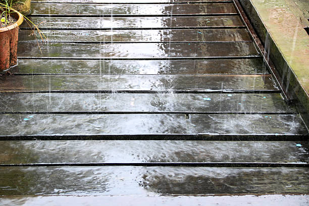 istock Rain on Village Boardwalk Sarawak Borneo 510306552