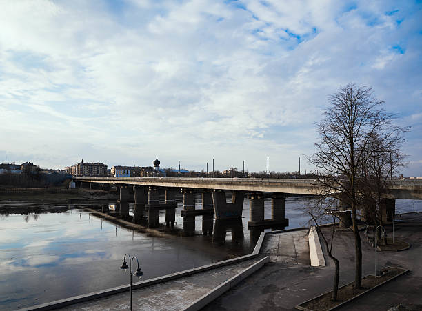 istock Pskov, the bridge over Velikaya river 510307614