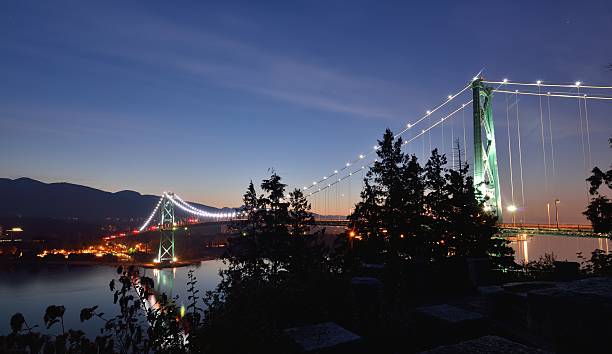 istock Lions Gate Bridge and Grouse Mountain 510309245