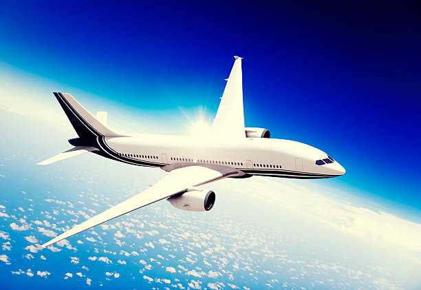 istock Airplane Skyline Horizon Flight Cloud Concept 510309394