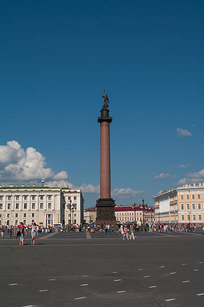 istock Alexander's Column at Dvortsovaya square in Saint Petersburg, Ru 510310619
