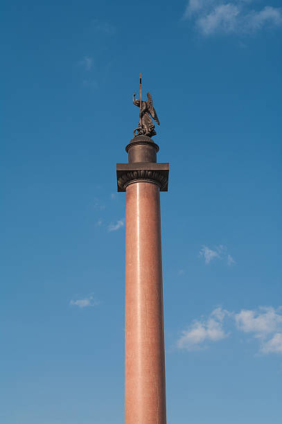 istock Alexander's Column at Dvortsovaya square in Saint Petersburg, Ru 510310627