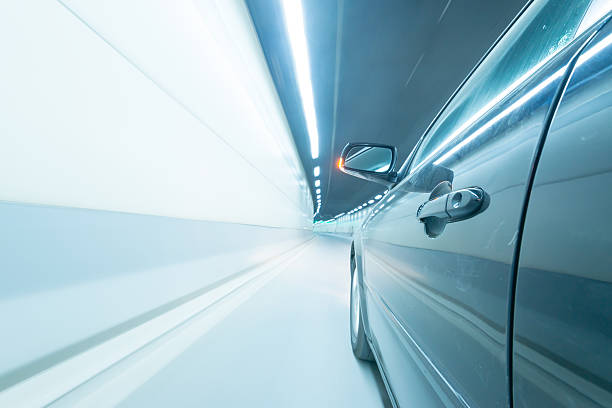 istock car on the road with motion blur background 510310799
