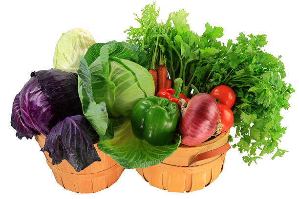 istock Ingredients for cooking cabbage stew, soups, salads in bushels 510311113