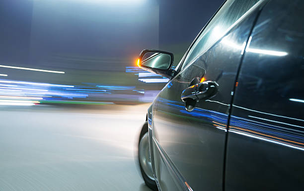istock car on the road with motion blur background 510311139