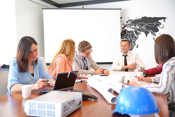 istock Business people at meeting 510315658