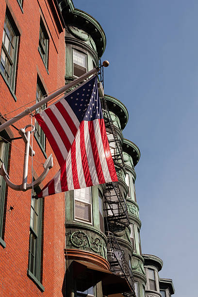istock Historic houses in old Boston, MA 510318572