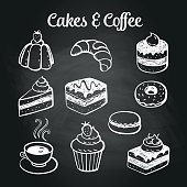 istock Coffee & Cakes Chalkboard 510320828