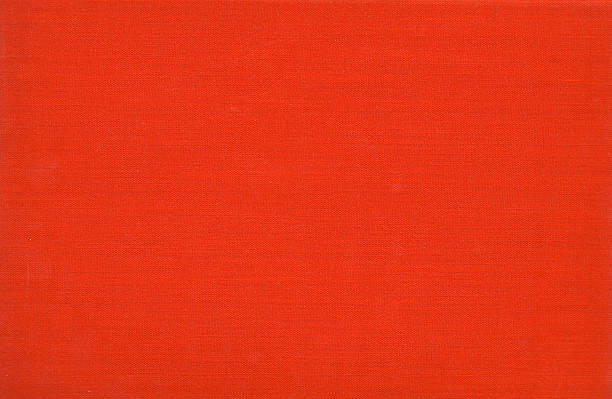 istock Red textile book cover. Canvas texture background cover. 510321222