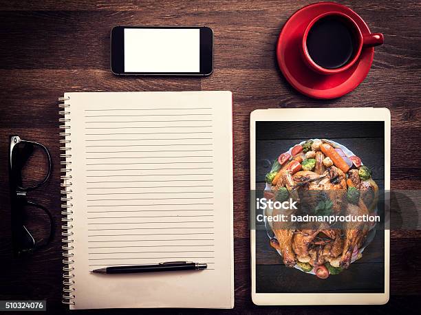 Office And Blog Concept Stock Photo - Download Image Now - Business, Thanksgiving - Holiday, Advertisement