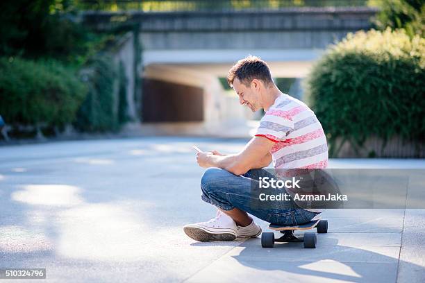 Skaterboy Stock Photo - Download Image Now - 20-29 Years, Activity, Adult