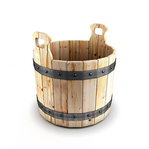 istock Wooden bucket 510331413