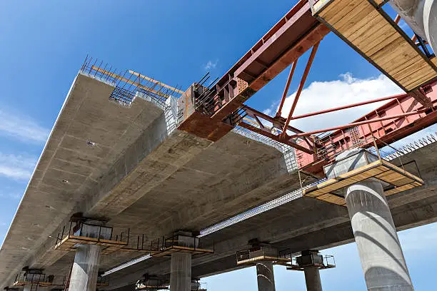 Photo of Bridge construction close-up