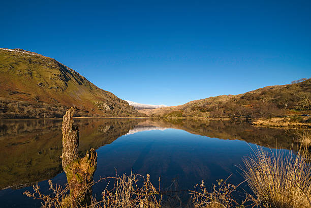 Snowdonia Snowdonia Gwynedd North Wales Uk llyn gwynant stock pictures, royalty-free photos & images