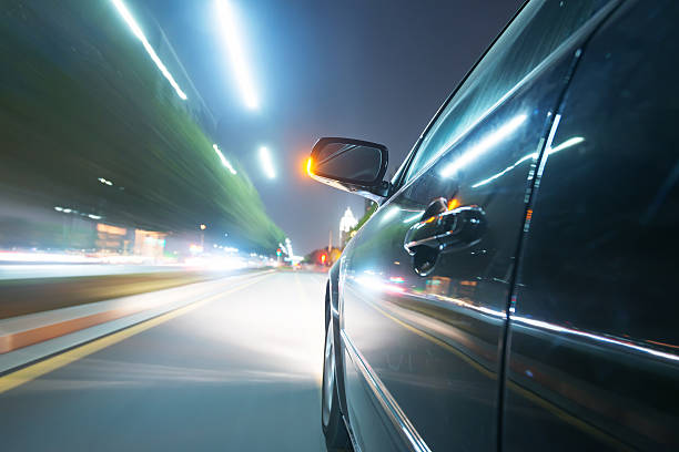 istock car on the road with motion blur background 510332791