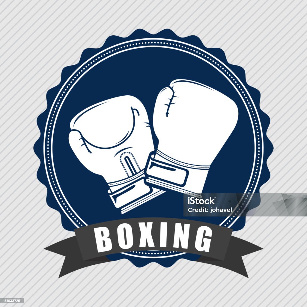 boxing design boxing design over  lineal background vector illustration Activity stock vector