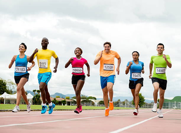 istock Group of people running 510338805