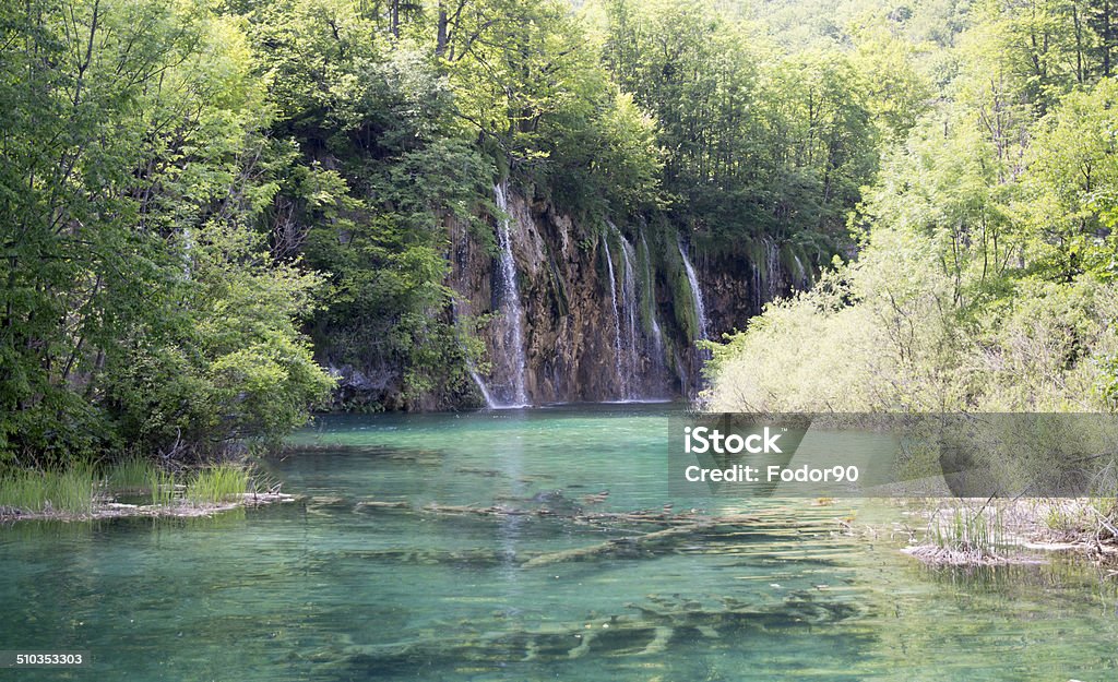 waterfall Beauty In Nature Stock Photo