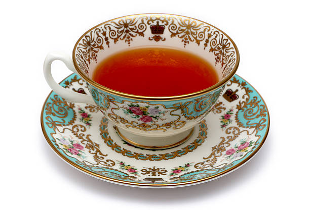 istock Single Vintage Tea Cups 510353831