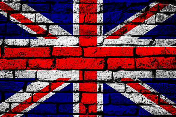 istock United Kingdom Flag brick wall 510359017