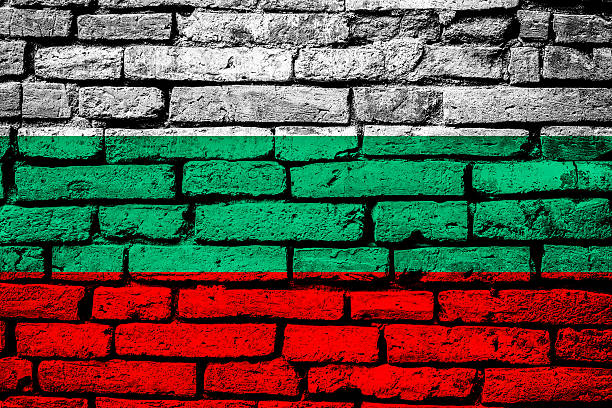 istock Bulgaria Flag brick wall 510374167