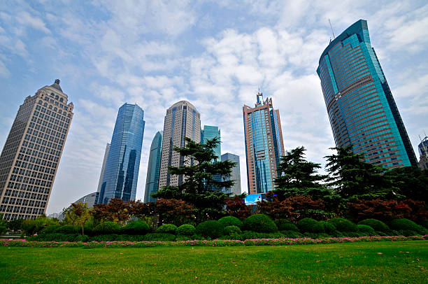 istock Commercial office building in Shanghai 510375389