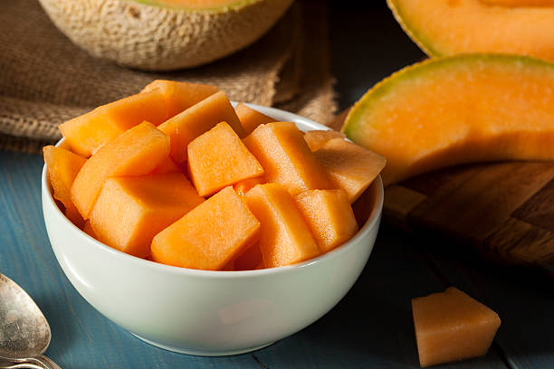 istock Health Organic Orange Cantaloupe 510375515