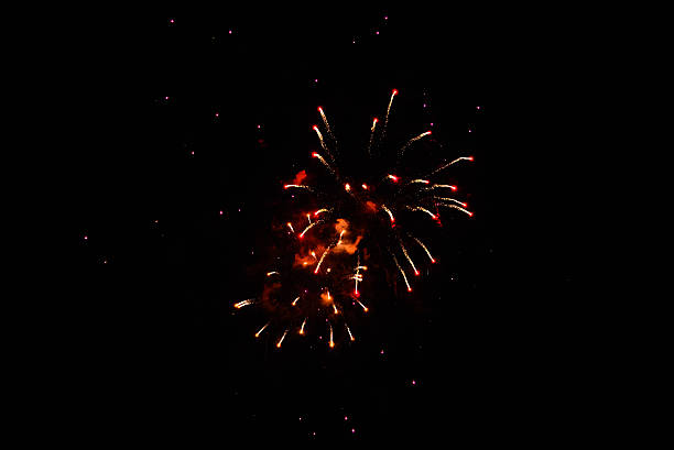 istock Fireworks in the night sky 510376401