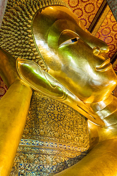 istock Reclining buddha in Wat Pho, Bangkok, Thailand 510377399