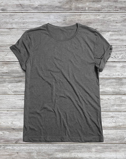 istock Blank grey t-shirt 510378461