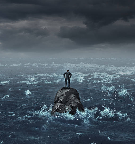 istock Stranded Businessman 510378591
