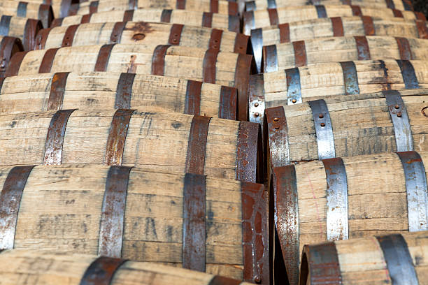 istock Bourbon barrels 510379051