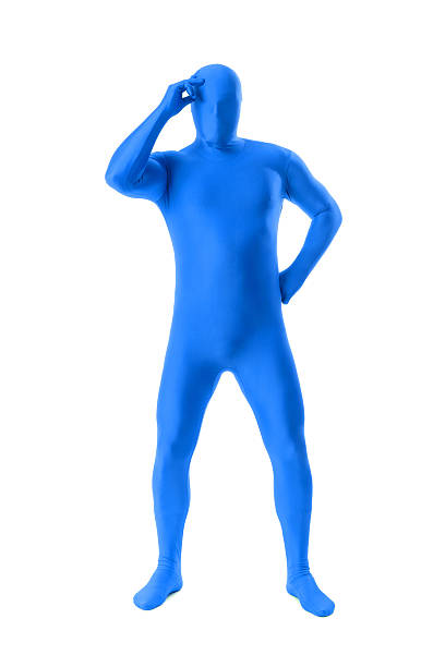 istock man in a blue body suit 510383100