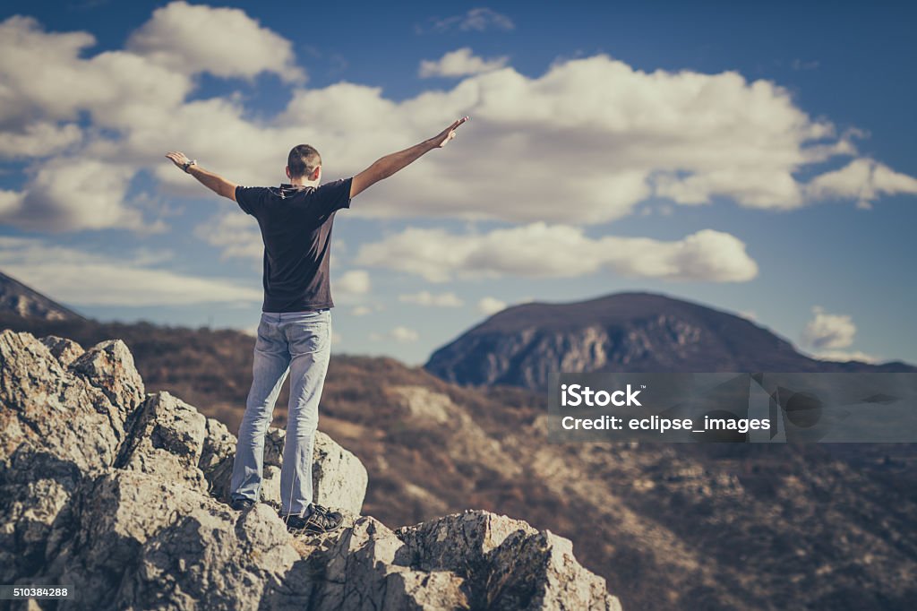 Freedom Arms Outstretched Stock Photo