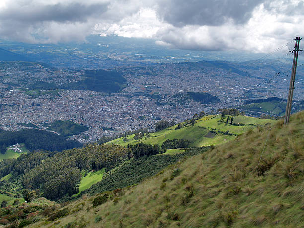 istock View from the Quito's TeleferiQo 510387100