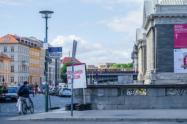 Berlin, Germany - July 18, 2012: Berlin Underground station sign for Brandenburger Tor