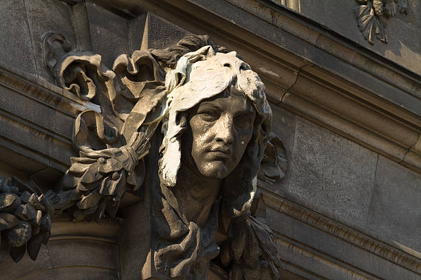 istock Austrian National Library, sculpture high-relief. 510393730