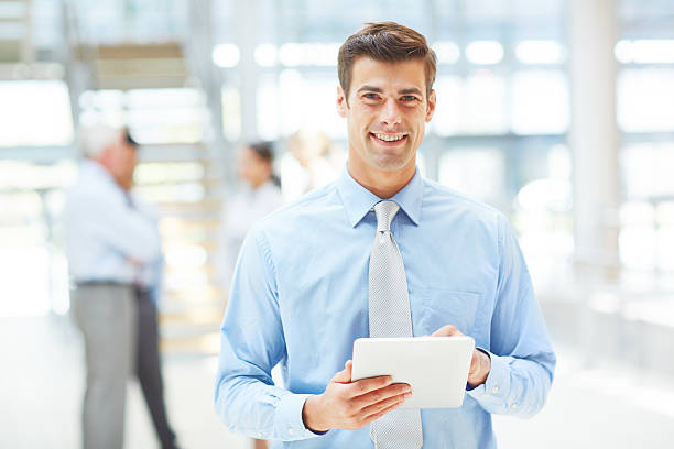 istock Making a point to keep up with business news 510393783