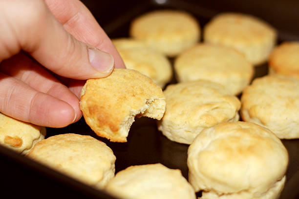 istock biscuit bite butter cookies in baking pan 510393904