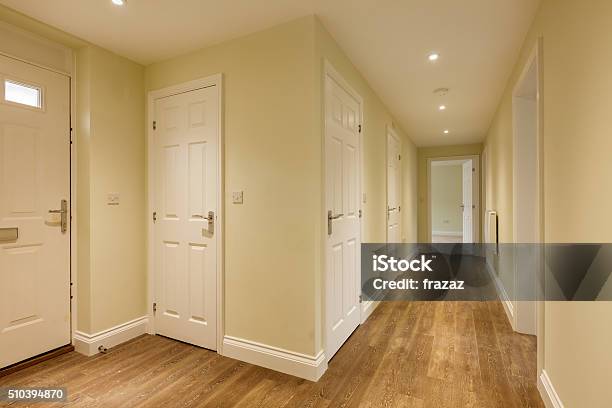 Home Reception Hall Stock Photo - Download Image Now - Corridor, Entrance Hall, Apartment