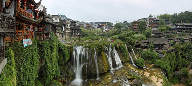 istock Furong (Hibiscus) ancient village 510395228