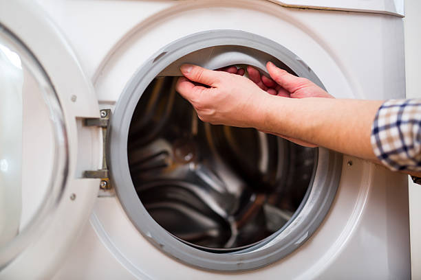 istock Repairing Washing Machine 510396026